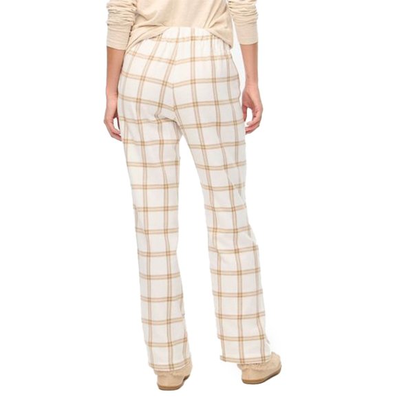J. Crew Factory Other - J Crew Printed Flannel Pajama Pant in Ivory Camel XS